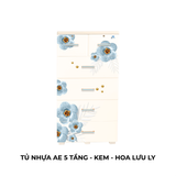  Tủ nhựa AE 5 tầng 