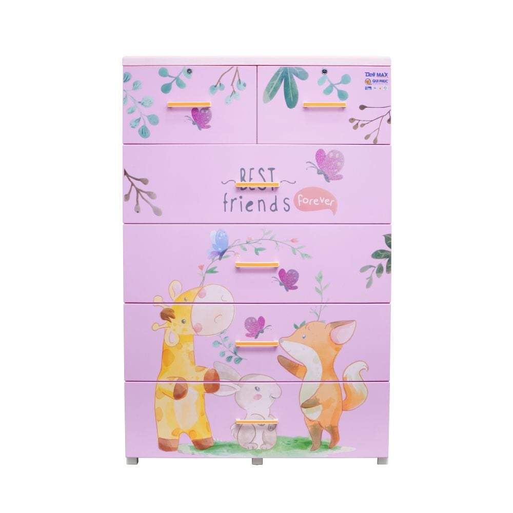  Tủ nhựa DELI MAX 5 tầng 