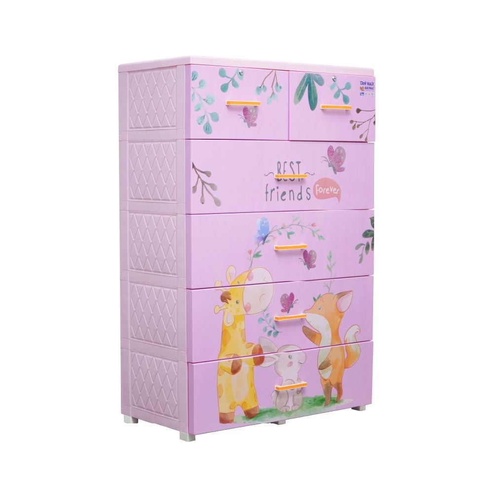  Tủ nhựa DELI MAX 5 tầng 