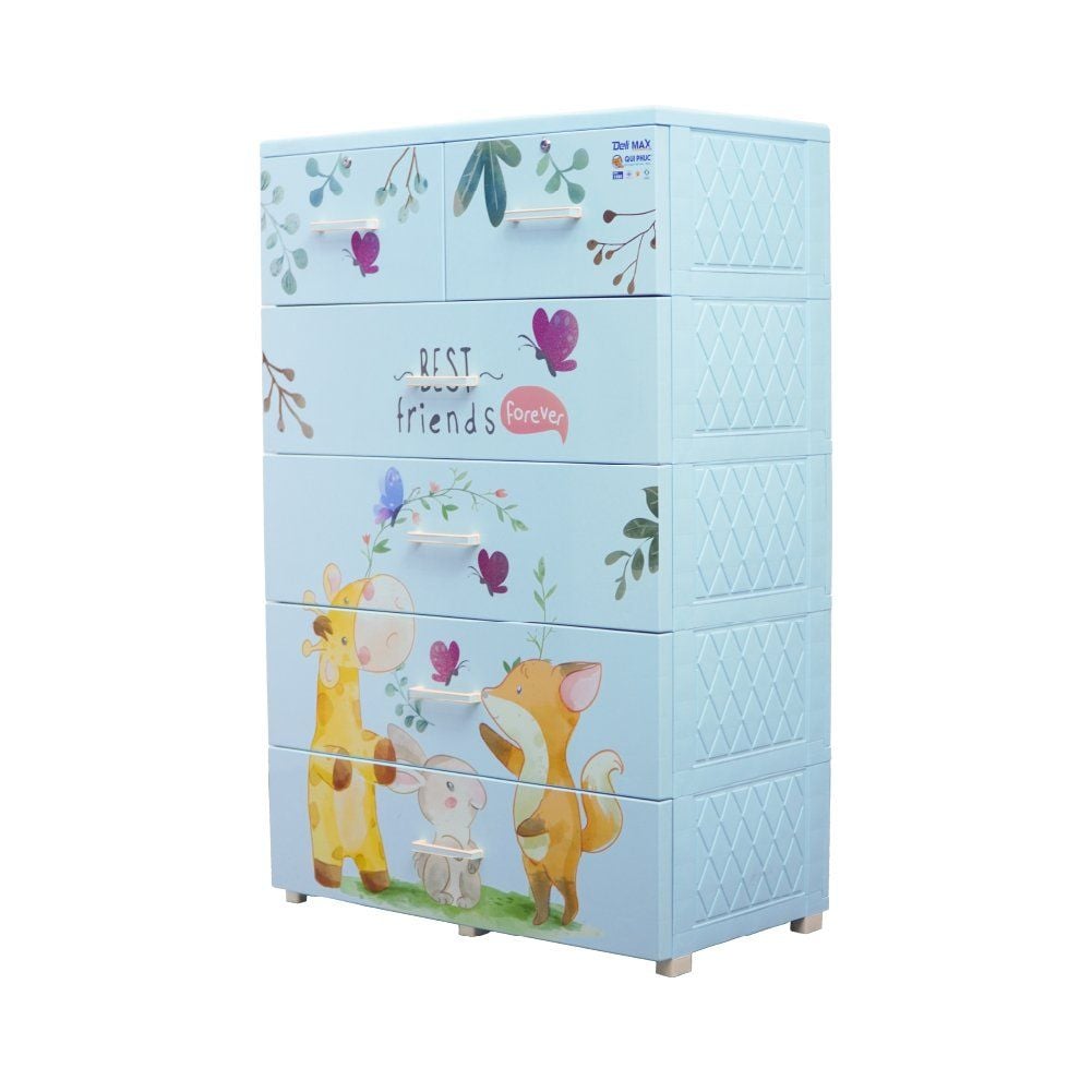  Tủ nhựa DELI MAX 5 tầng 