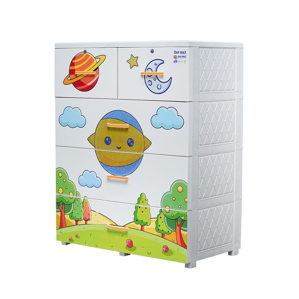  Tủ nhựa DELI MAX 4 tầng 