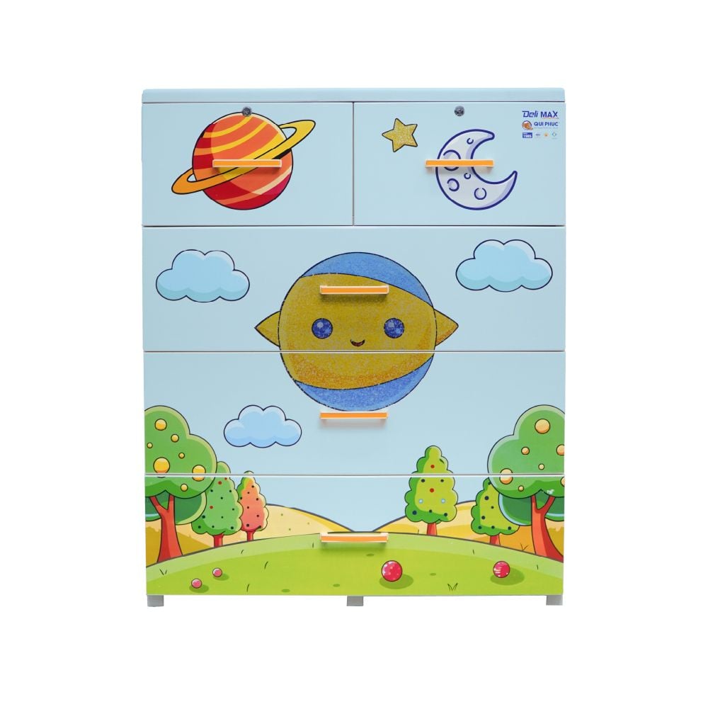  Tủ nhựa DELI MAX 4 tầng 