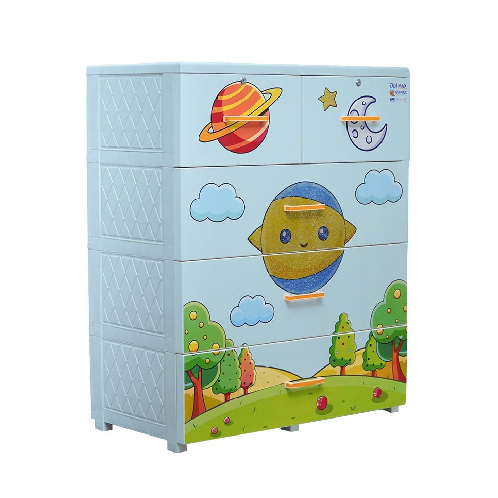  Tủ nhựa DELI MAX 4 tầng 