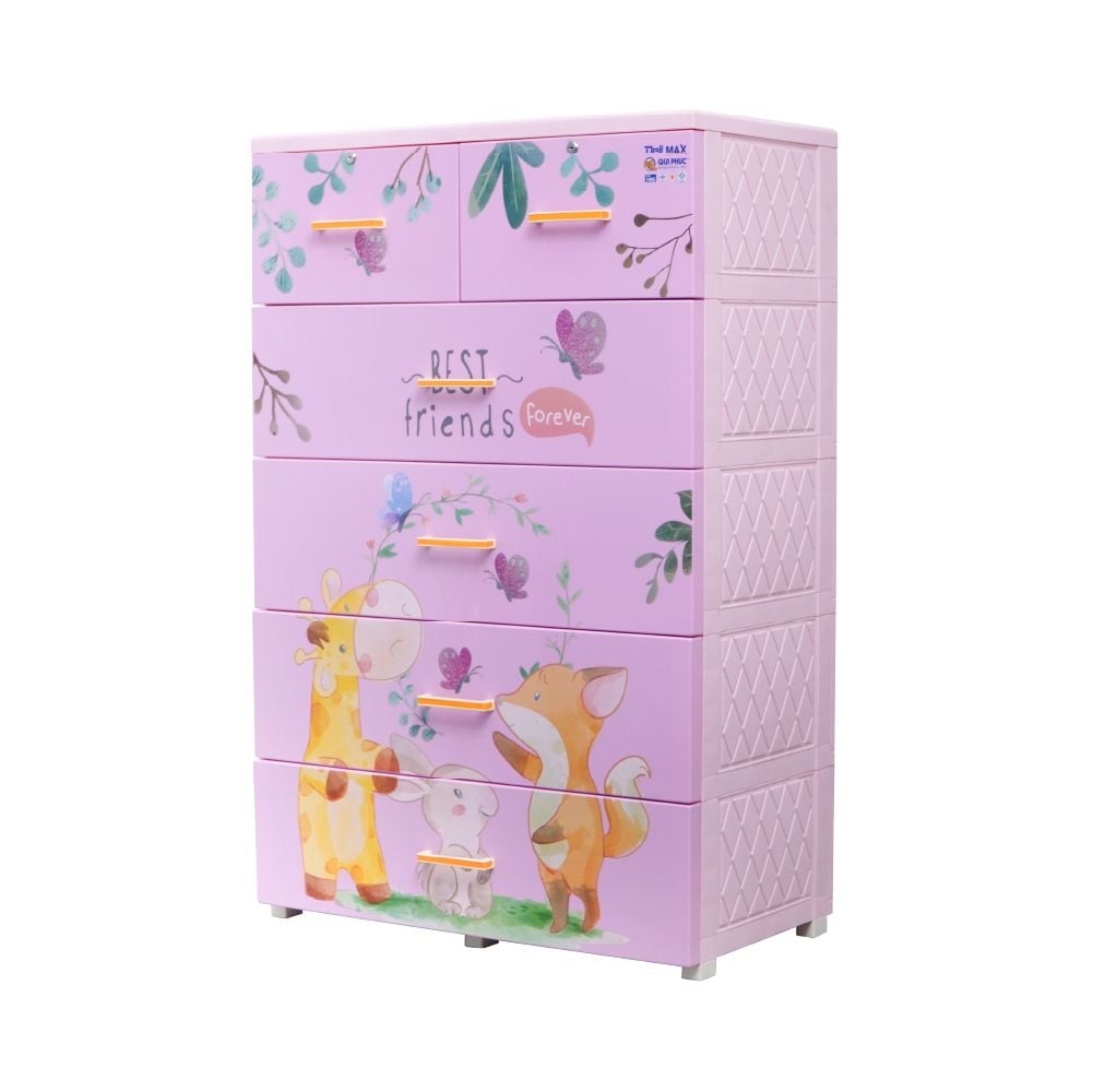  Tủ nhựa DELI MAX 5 tầng 