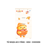  Tủ nhựa AE 5 tầng 
