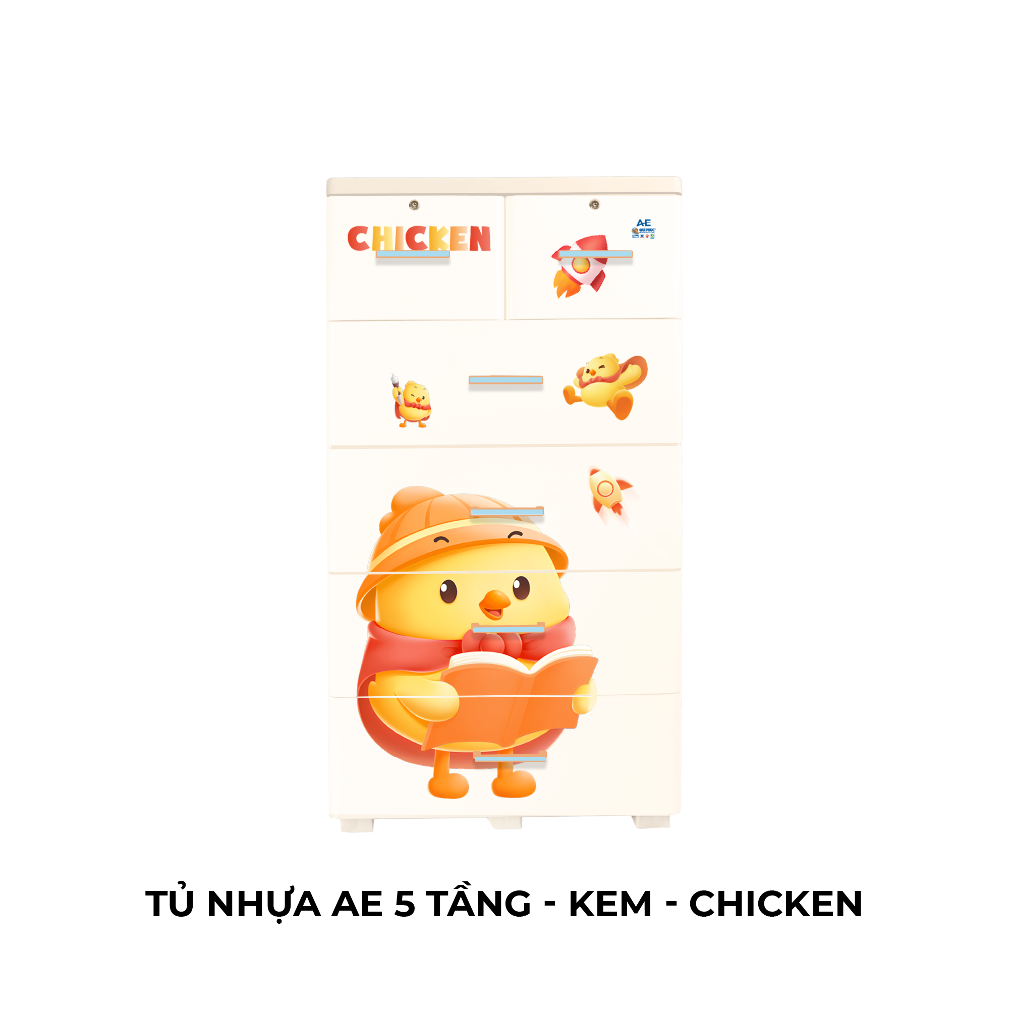  Tủ nhựa AE 5 tầng 