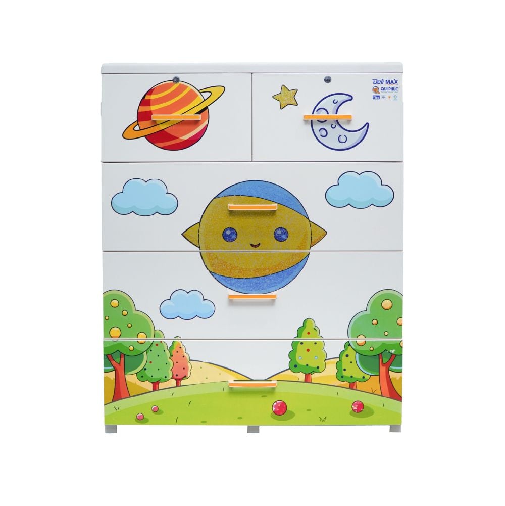  Tủ nhựa DELI MAX 4 tầng 