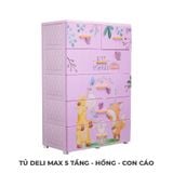  Tủ nhựa DELI MAX 5 tầng 