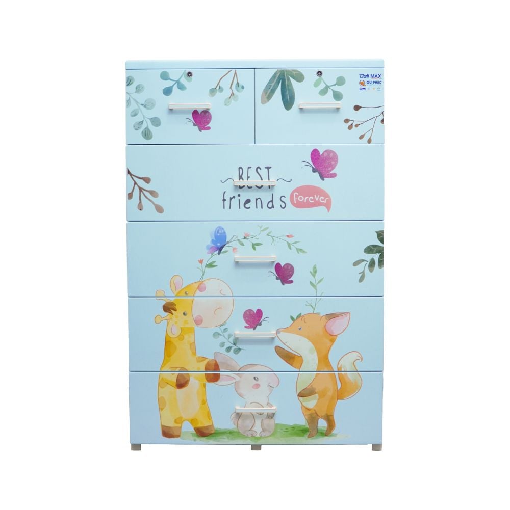  Tủ nhựa DELI MAX 5 tầng 