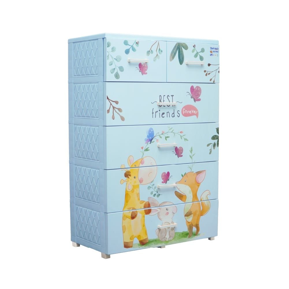  Tủ nhựa DELI MAX 5 tầng 