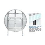  Bàn inox FELIX 1m2 cạnh vuông 