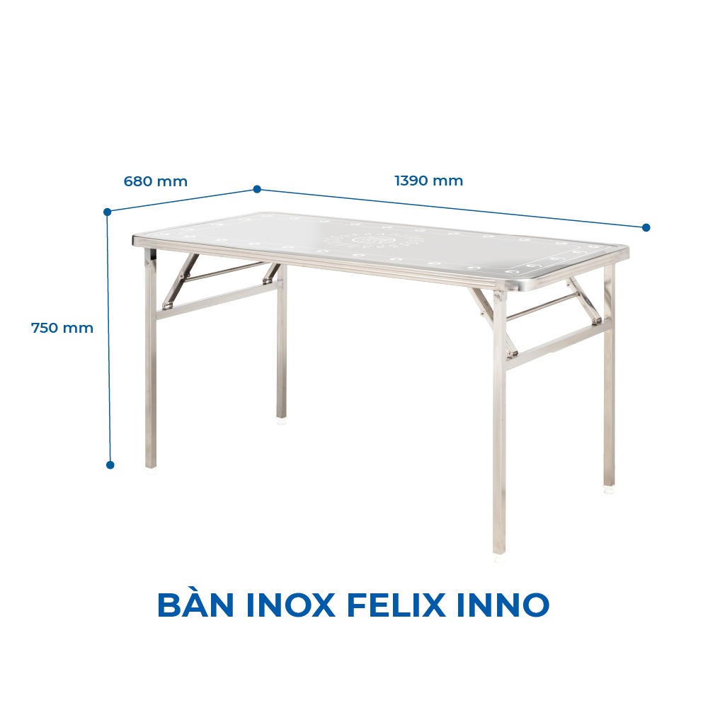  Bàn Inox Felix Inno 