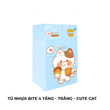  Tủ nhựa BITE 4 tầng 