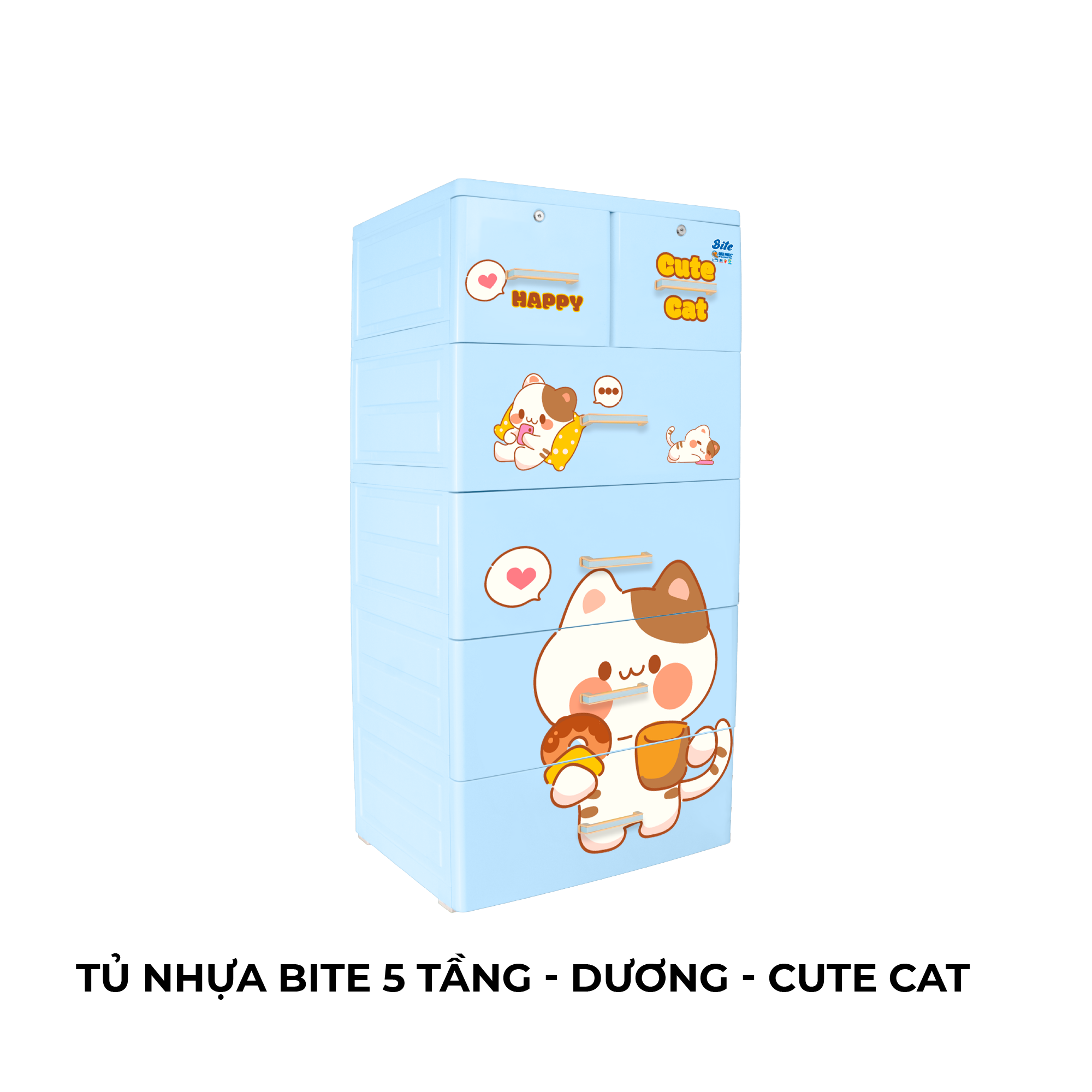  Tủ nhựa BITE 5 tầng 