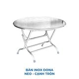  Bàn inox DONA 1m2 