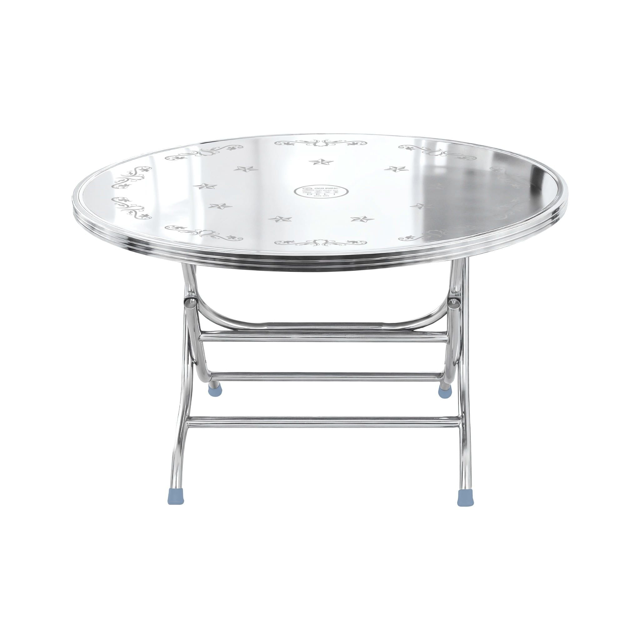  Bàn inox DELI 1m2 cạnh vuông 