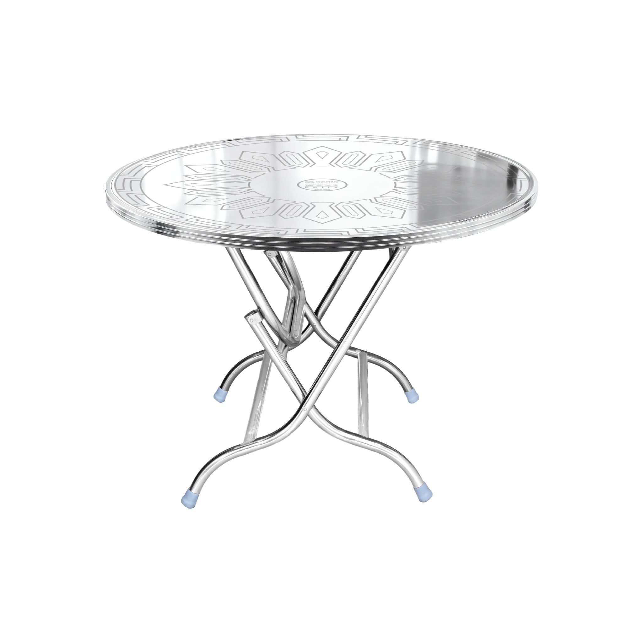  Bàn inox FELIX 1m2 cạnh vuông 
