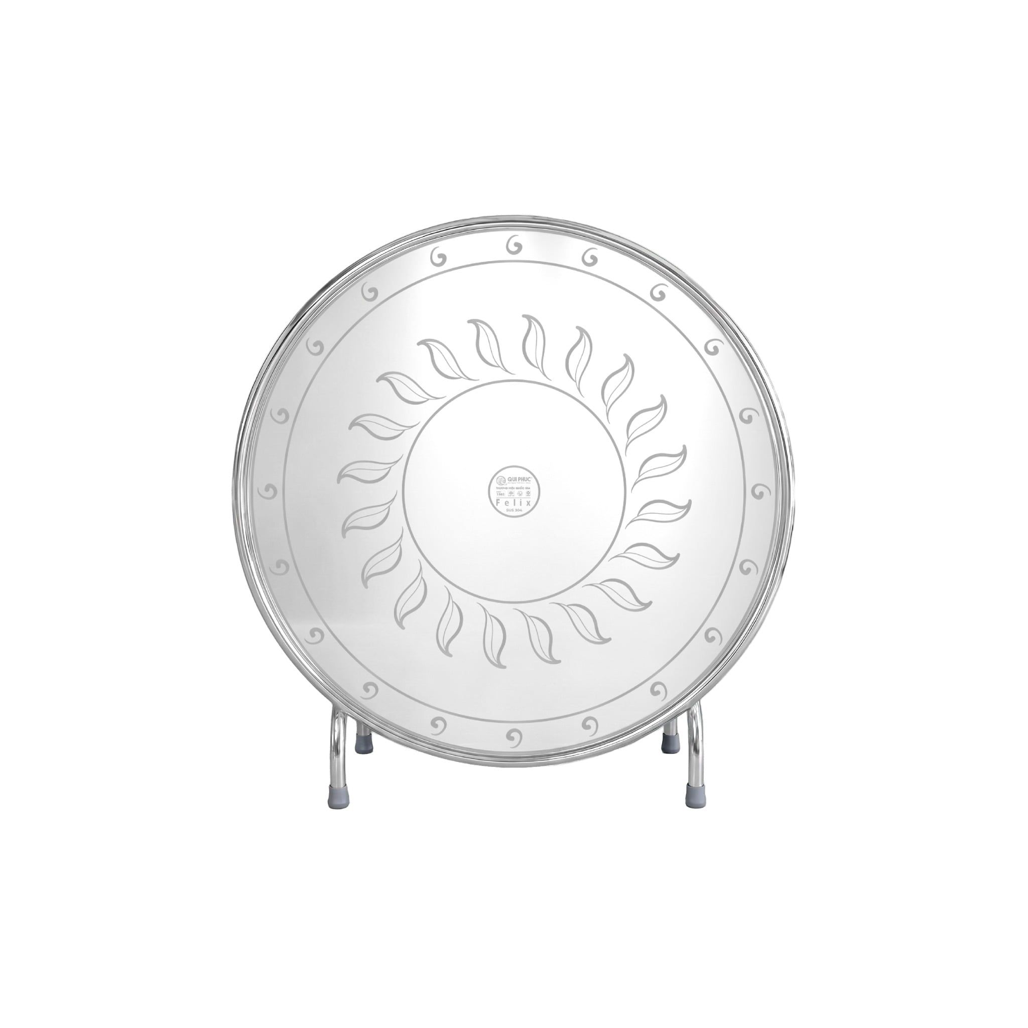  Bàn inox FELIX 1m2 cạnh vuông 