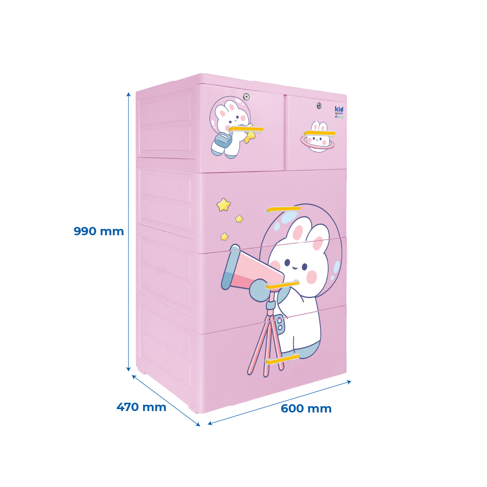  Tủ nhựa KID 4 tầng 