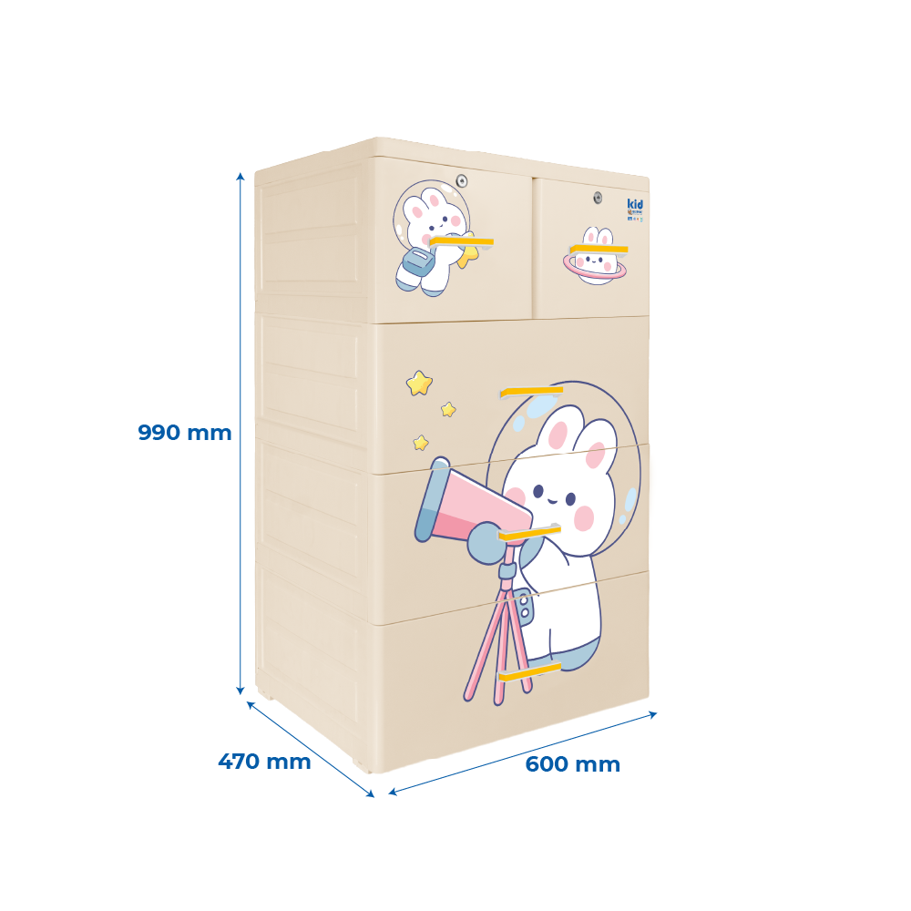  Tủ nhựa KID 4 tầng 