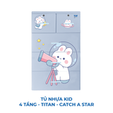  Tủ nhựa KID 4 tầng 