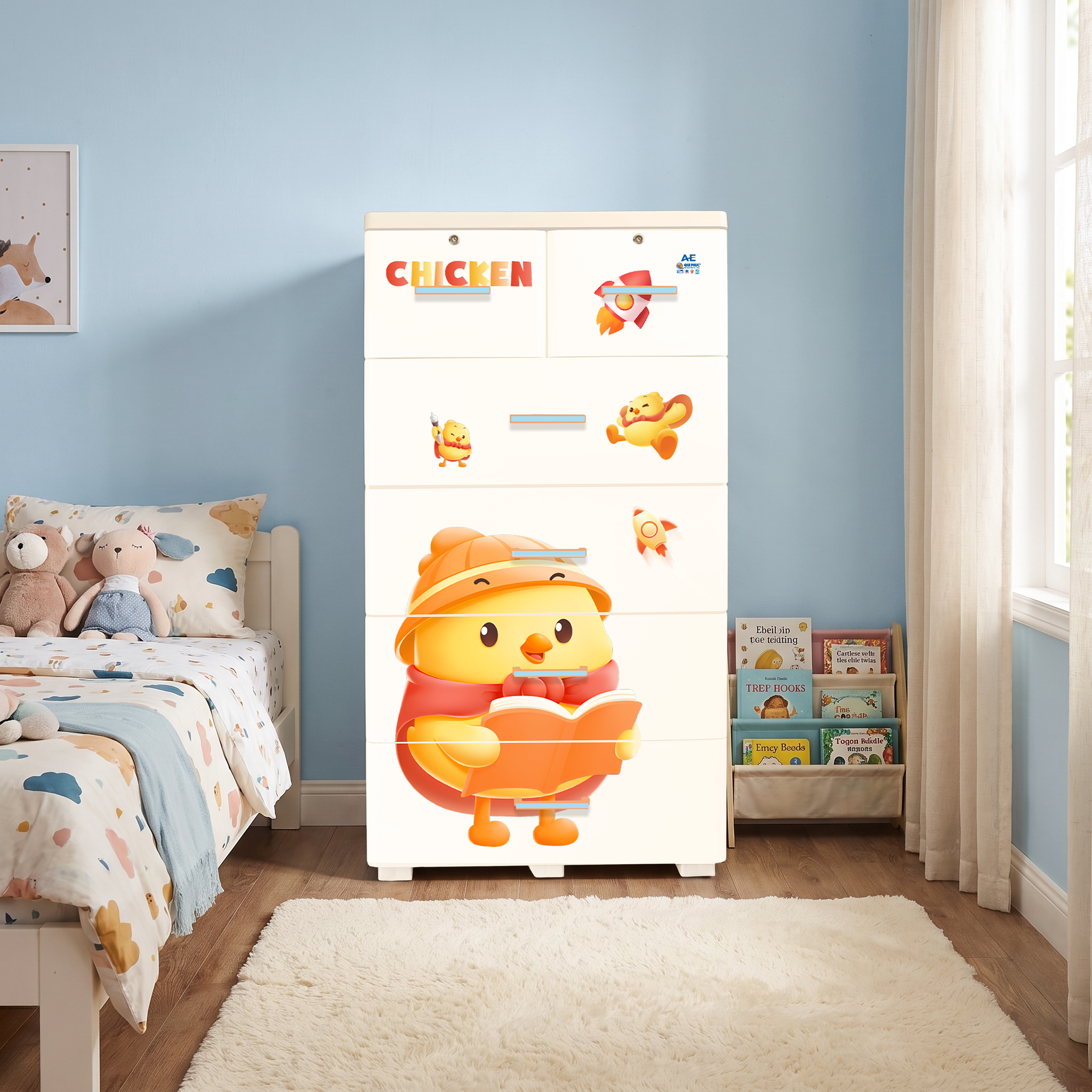  Tủ nhựa AE 5 tầng 