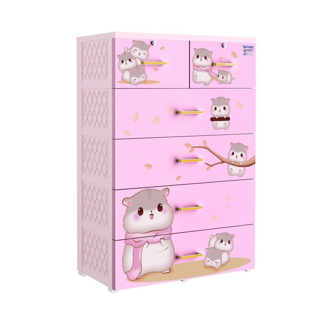  Tủ nhựa DELI MAX 5 tầng 