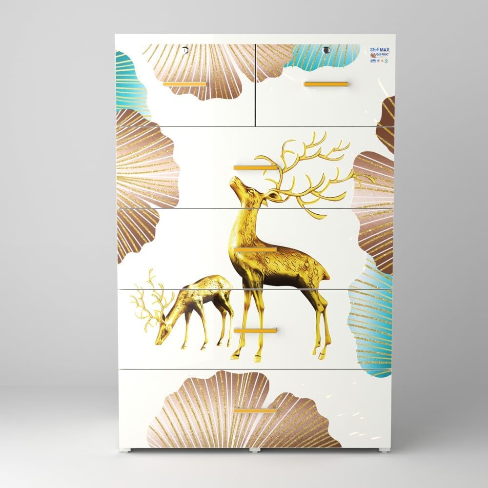  Tủ nhựa DELI MAX 5 tầng 