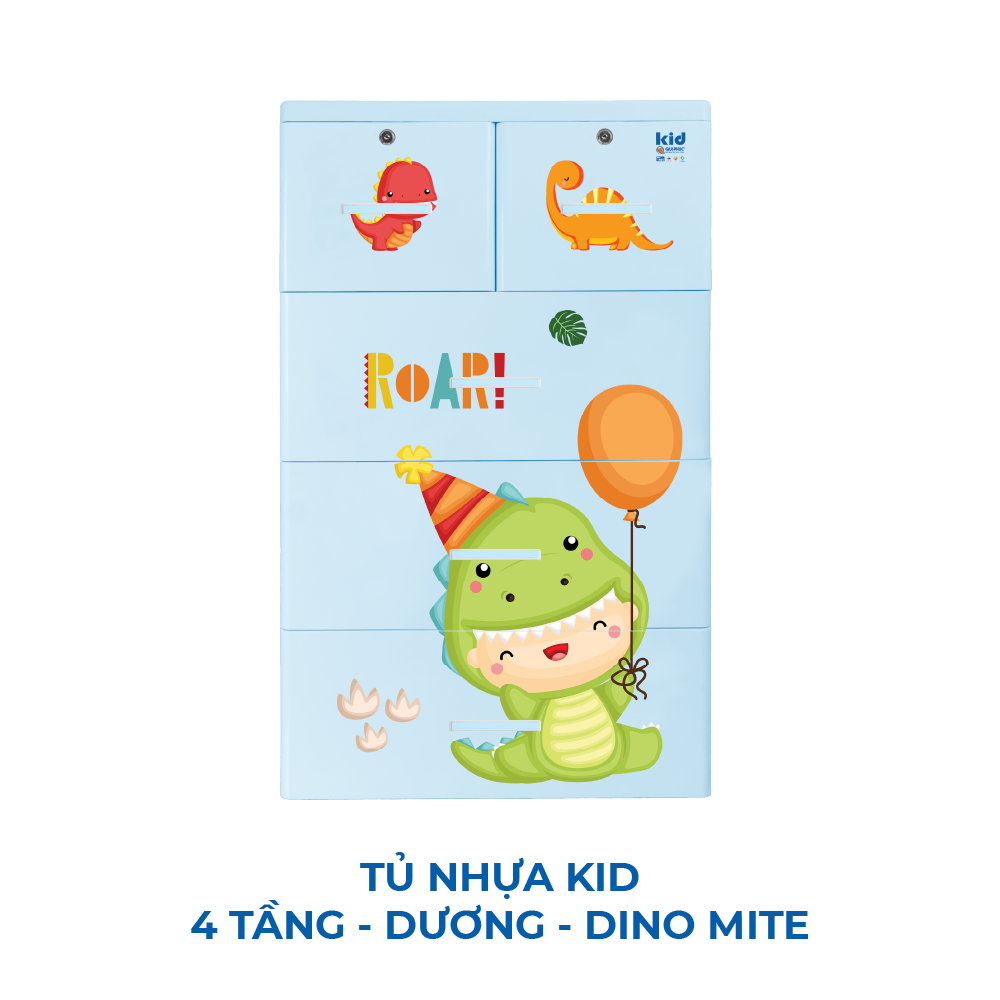  Tủ nhựa KID 4 tầng 