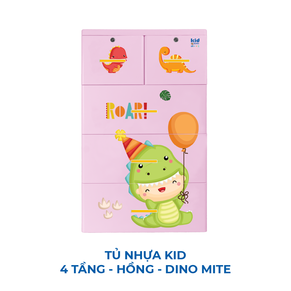  Tủ nhựa KID 4 tầng 