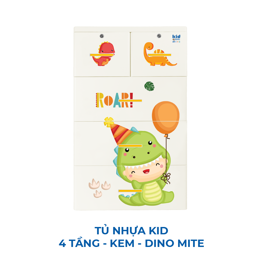  Tủ nhựa KID 4 tầng 