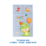  Tủ nhựa KID 4 tầng 