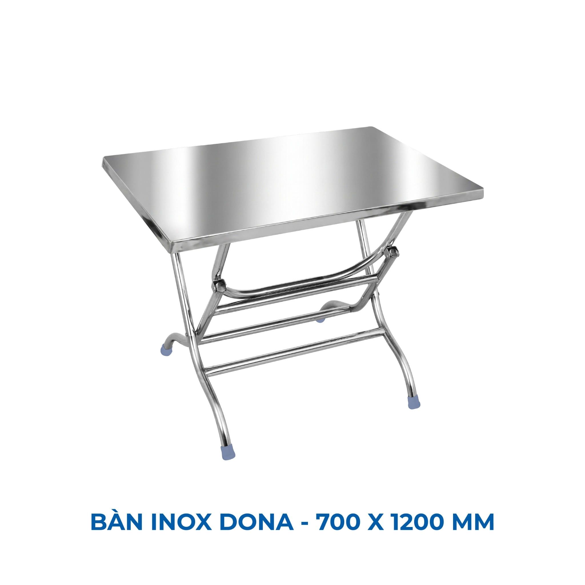  Bàn inox DONA 700 x 1200 mm 