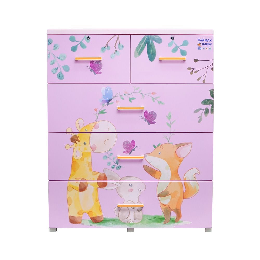  Tủ nhựa DELI MAX 4 tầng 