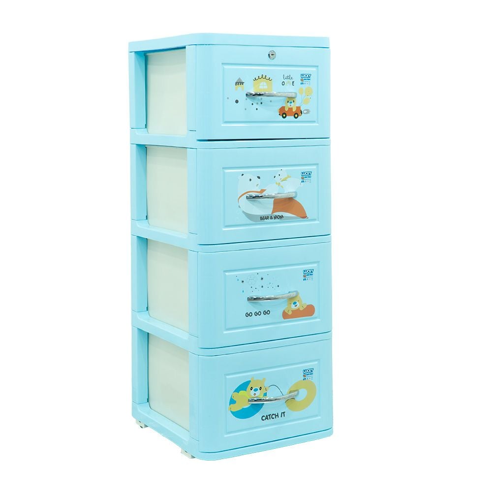  Tủ nhựa LUCKY 4 tầng 