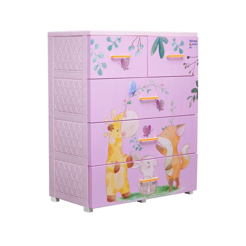  Tủ nhựa DELI MAX 4 tầng 