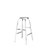  Ghế đốt nhang inox DELI chân vuông phi 25 mặt tròn 