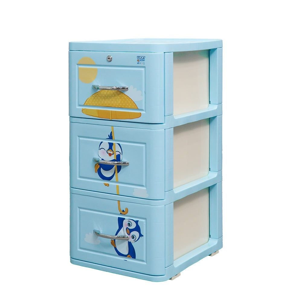  Tủ nhựa LUCKY 3 tầng 
