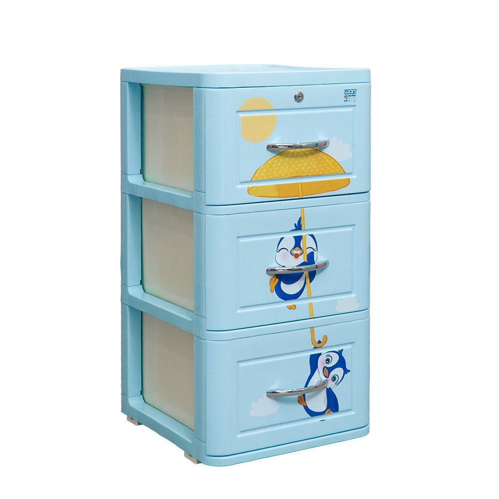 Tủ nhựa LUCKY 3 tầng 