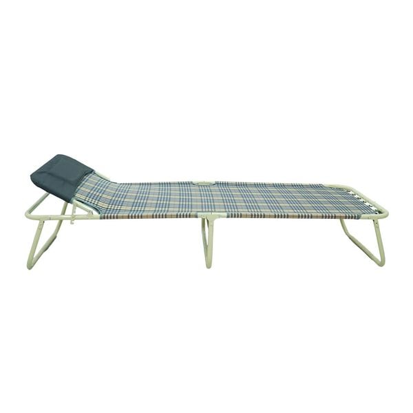 Giường vải sơn tĩnh điện màu kem phi 25 - Nội Ngoại Thất Inox Nhựa - Qui Phúc - quiphuc.com