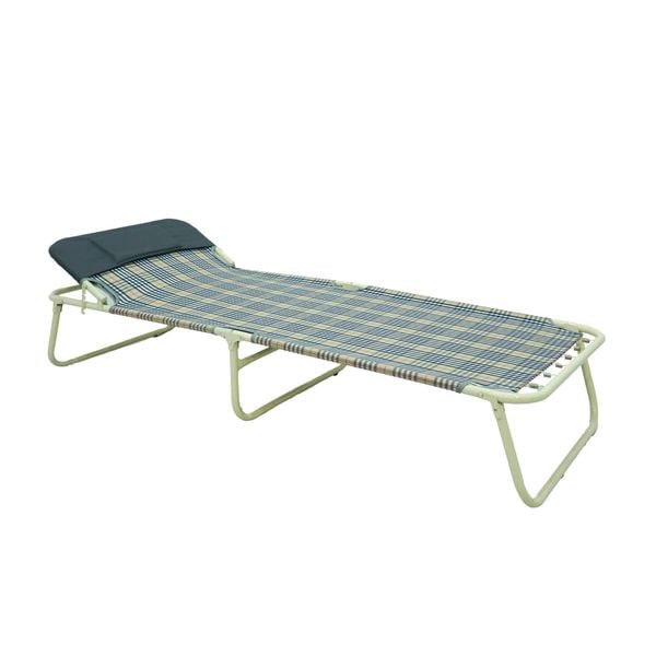 Giường vải sơn tĩnh điện màu kem phi 25 - Nội Ngoại Thất Inox Nhựa - Qui Phúc - quiphuc.com