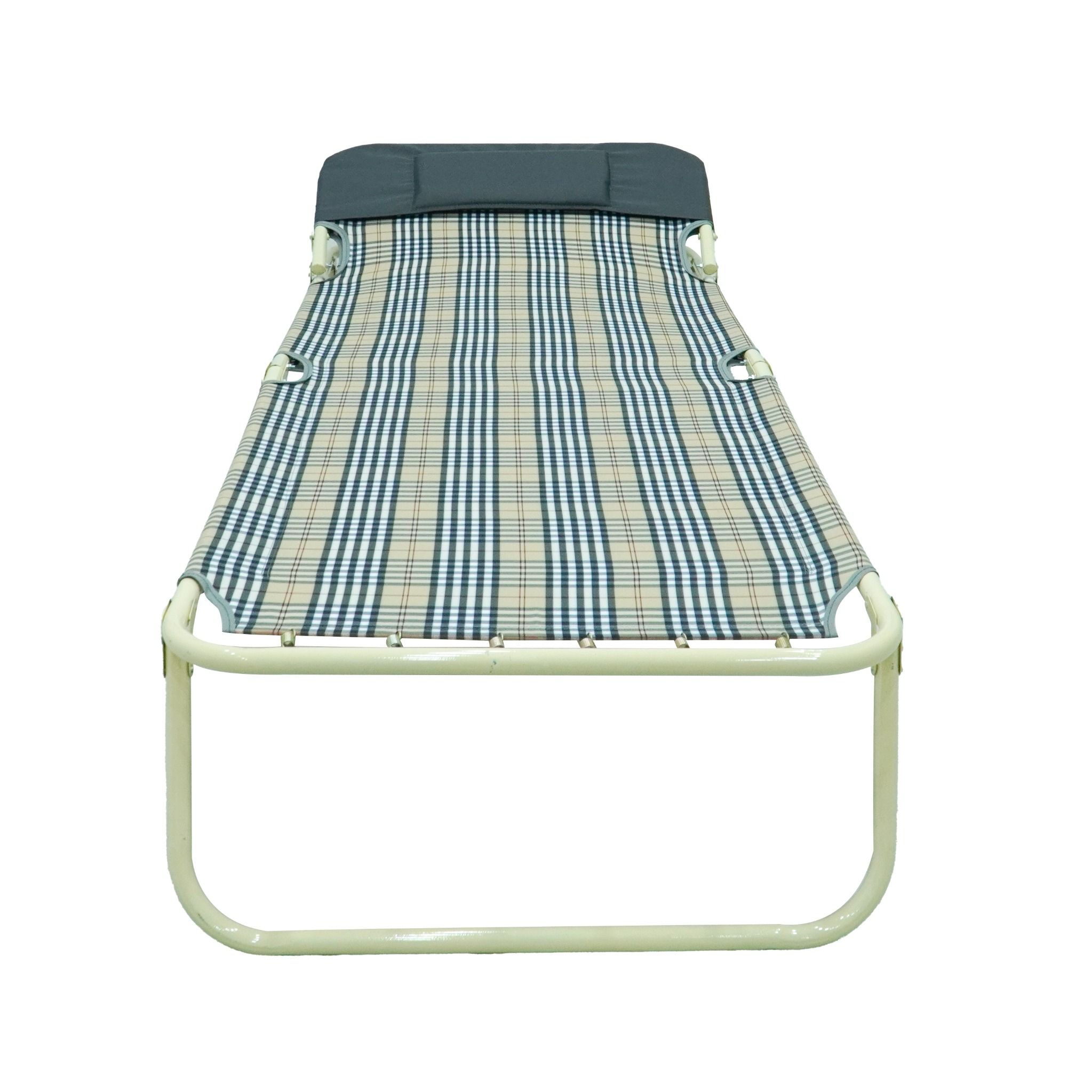  Giường vải sơn tĩnh điện màu kem phi 25 