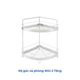  Kệ góc tường inox WIN chân đứng 