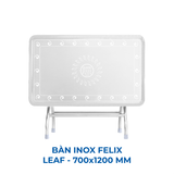  Bàn inox FELIX 700 x 1200 mm 
