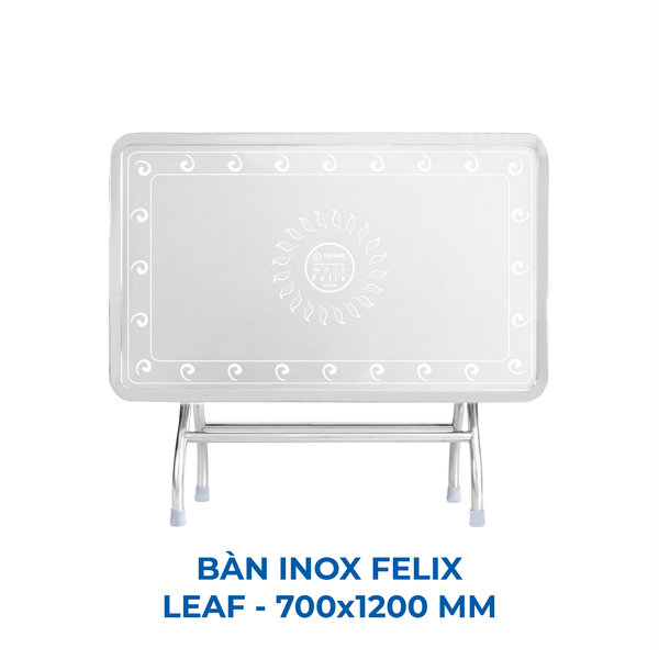 Bàn inox FELIX 700 x 1200 mm