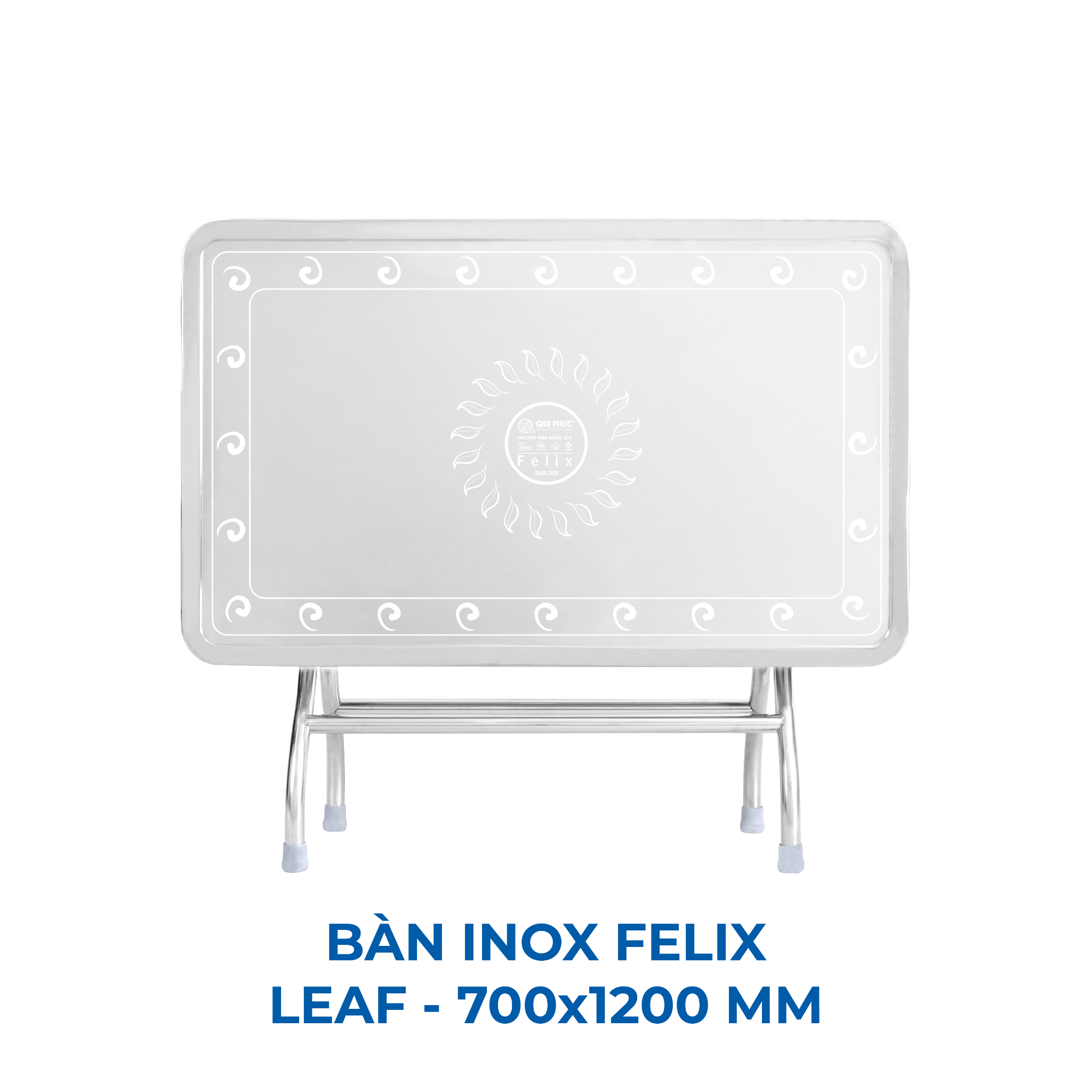  Bàn inox FELIX 700 x 1200 mm 