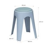  Ghế nhựa cao Miso 