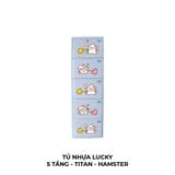 Tủ nhựa LUCKY 5 tầng 