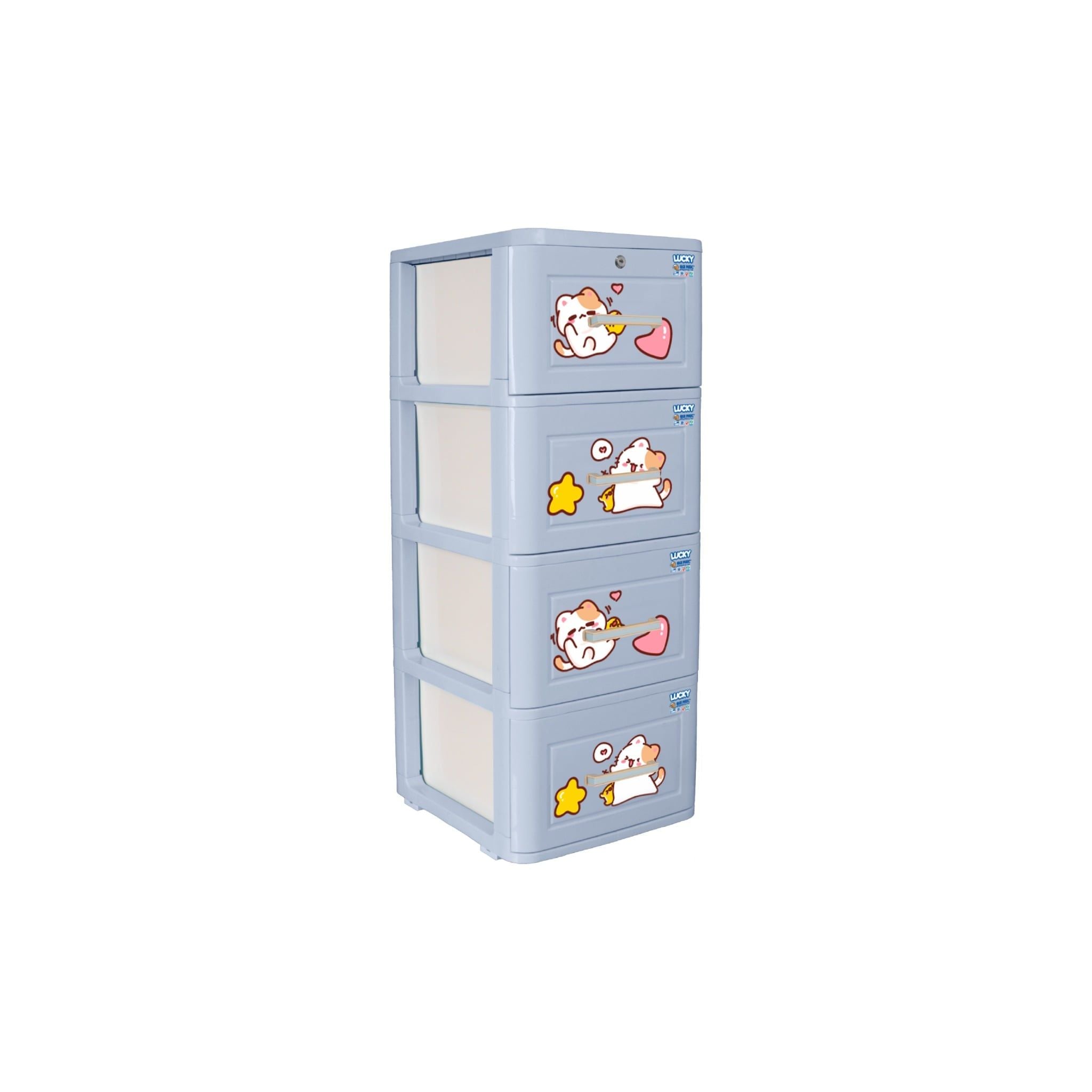  Tủ nhựa LUCKY 4 tầng 