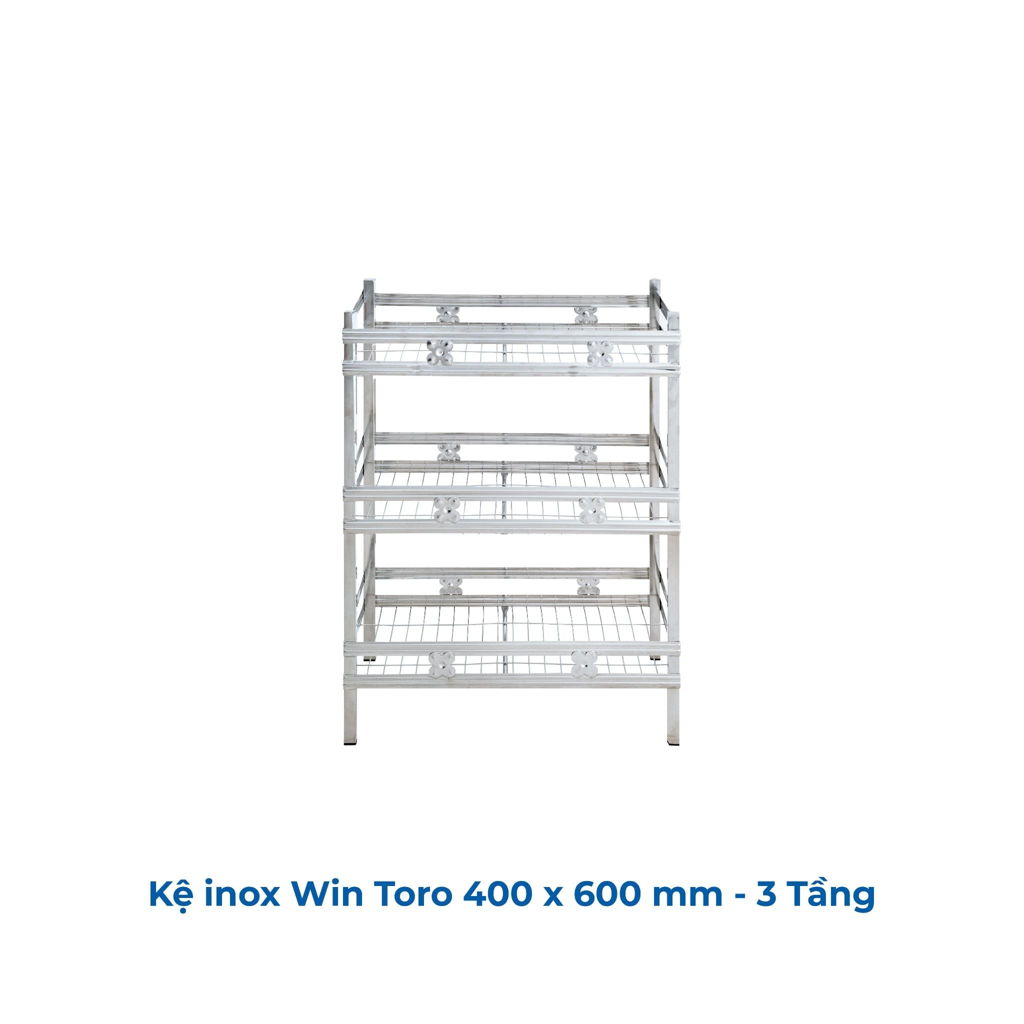  Kệ inox WIN TORO 400 x 600 mm 